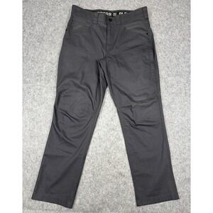 Alaskan Hardgear Pants Mens 32x30 Gray Relaxed Fit AKHG Stone Run Flex Stretch